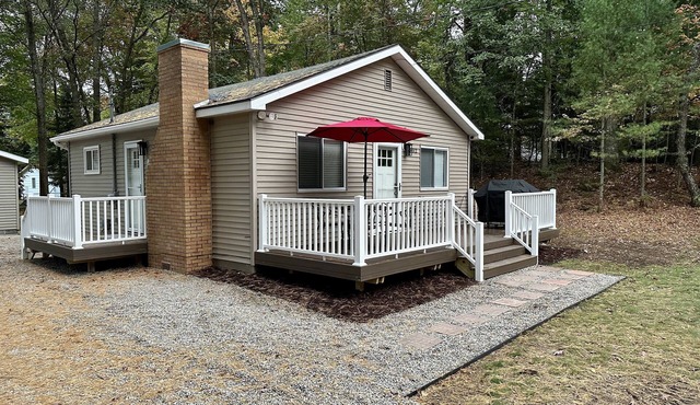 Completely updated, cozy cabin close to the lake and SXS trails!