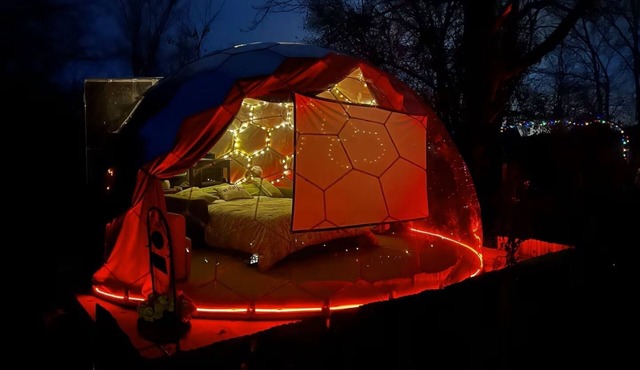 Cozy 1-bedroom dome in lovely Caledonia with AC