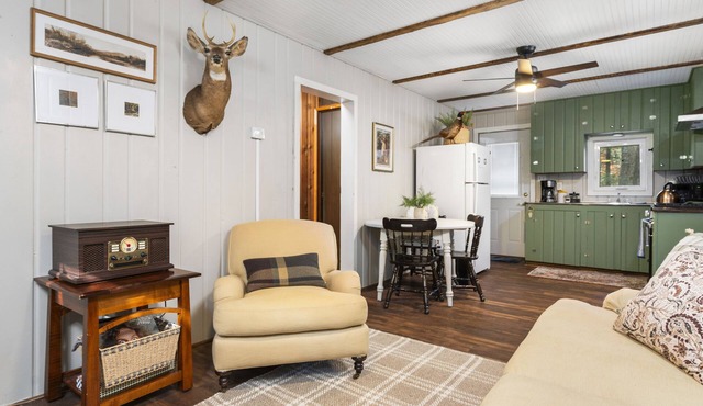 Cozy 2 bedroom cabin right down the road from TippyDam, Hiking, Crystal Mountain
