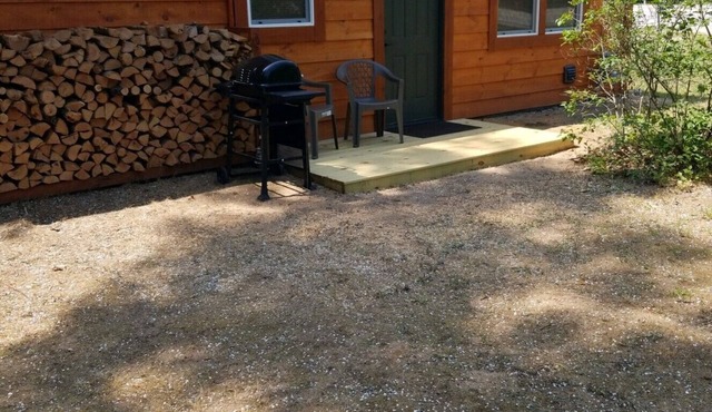 Cozy, open concept barnwood cabin with pool table & shuffleboard near PM river!