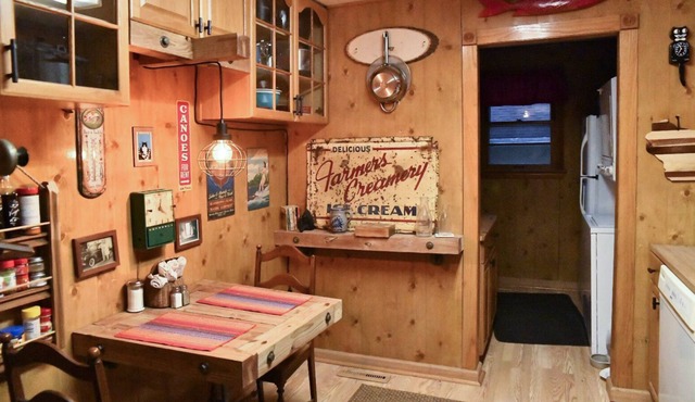 Cozy Rustic Retro Cottage - Pets - Ski - Ice Fish