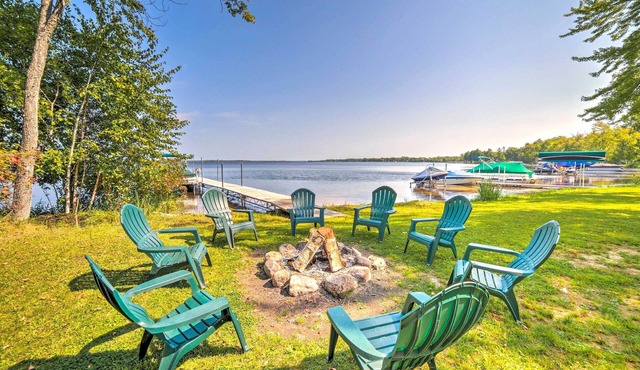 Crivitz Lakefront Escape w/Boat Dock & Slip!