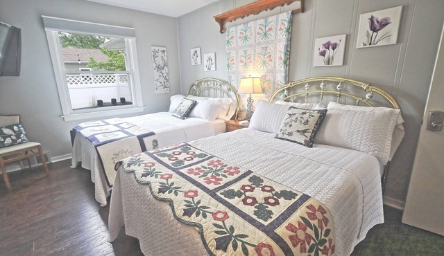 Double Double in Bed & Breakfast - And a Hot Tub!