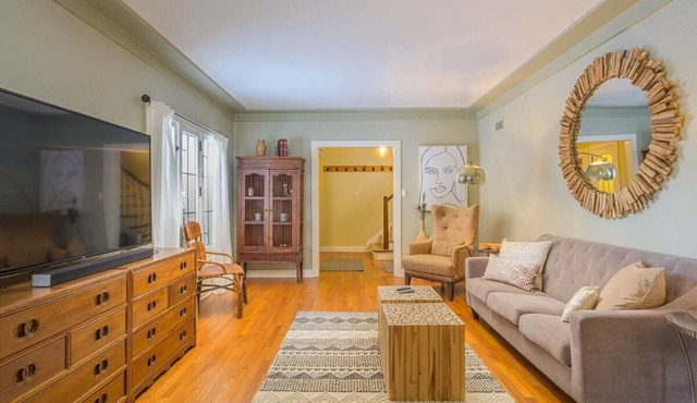 Downtown Home Near Parks w/Game Room & Yard