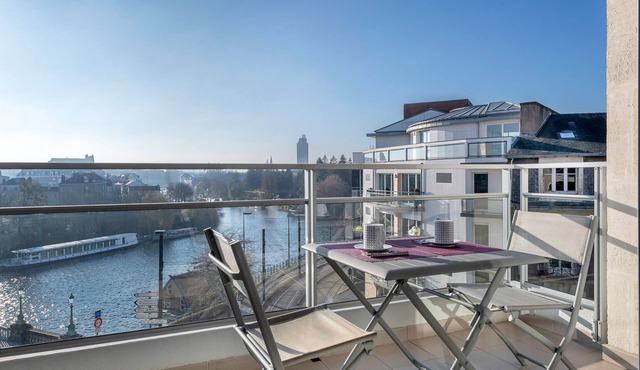 Flat with view on the Erdre for 4 persons