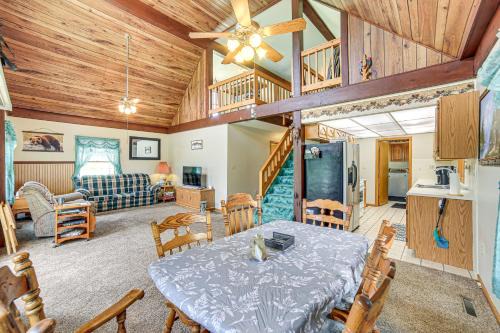 Germfask Home w/Fire Pit, Grill & Yard Games!