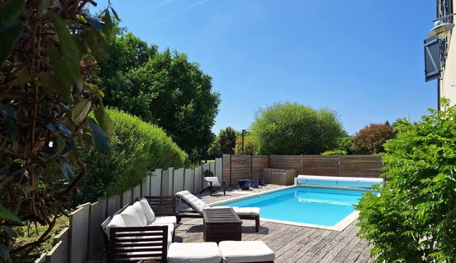 House on the golf course - private pool