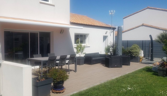 House with garden
