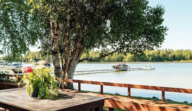 Island view Lake Cottage on Crooked Lake, best views!