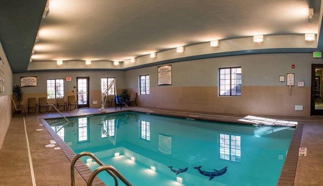 King Suite. Free Breakfast. Indoor Pool. Gym & Business Center.