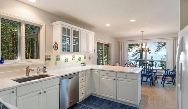 Lakeside Home with Panoramic Views of Lake Michigan!