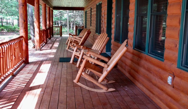 Large lodge perfect for a relaxing, quiet getaway.