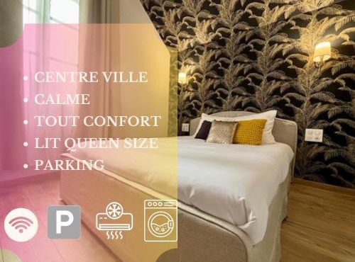 Le Kozy - Appartement 2 pièces climatisé au coeur de Vendôme avec parking