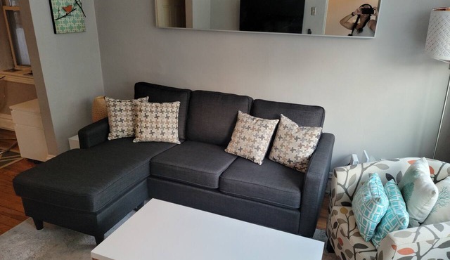 LOCATION! Mins to downtown! Fulton mkt/Noble Square, FREE PARKING & LAUNDRY