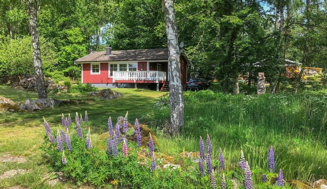 Lovely home in Backaryd with lake view