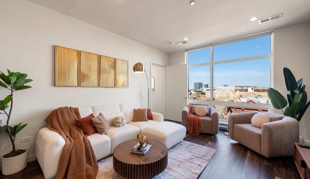 Luxury 2BD-2BA View-Gym-Rooftop