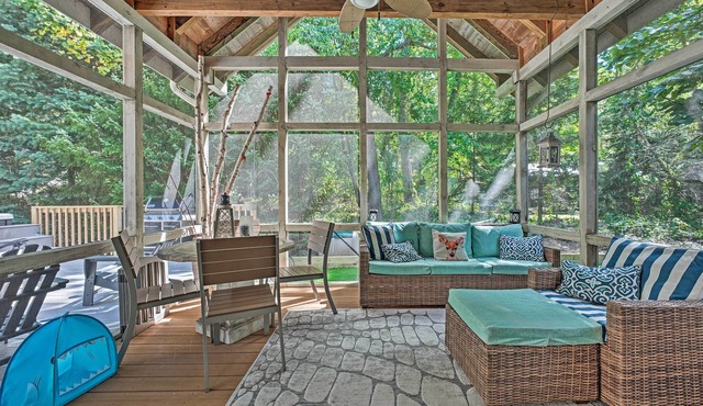 Luxury Family Home w/Deck, Swim Spa & Grill!
