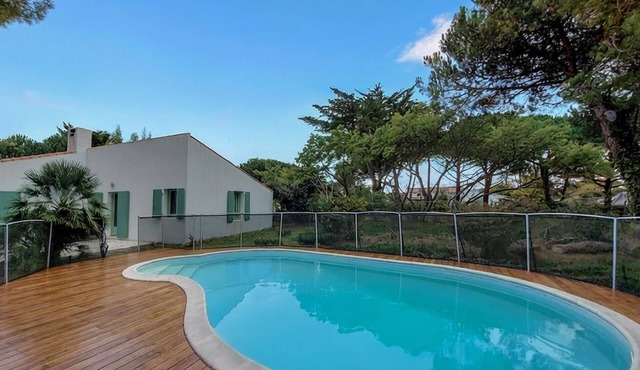Maison bord de mer avec