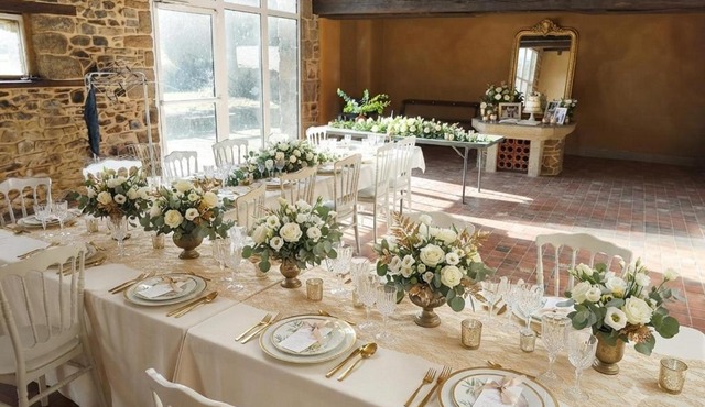 Maison bourgeoise avec grande salle de mariage
