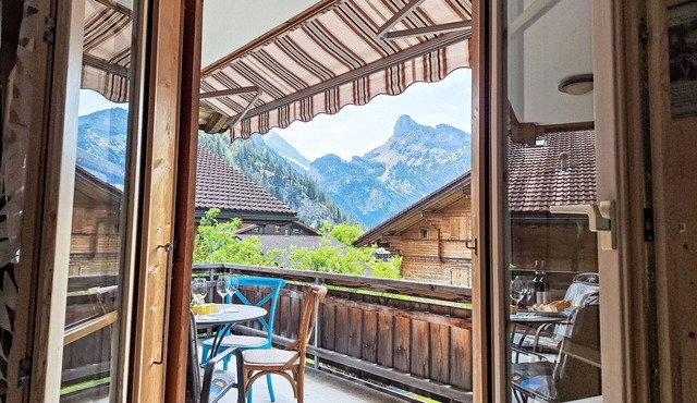 Nice apartment for 4 people with WIFI, TV, balcony, pets allowed and panoramic view