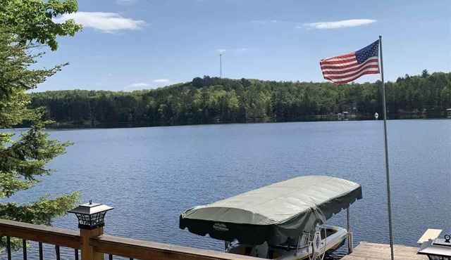 Northwoods Paradise on Keyes Lake sleeps 12