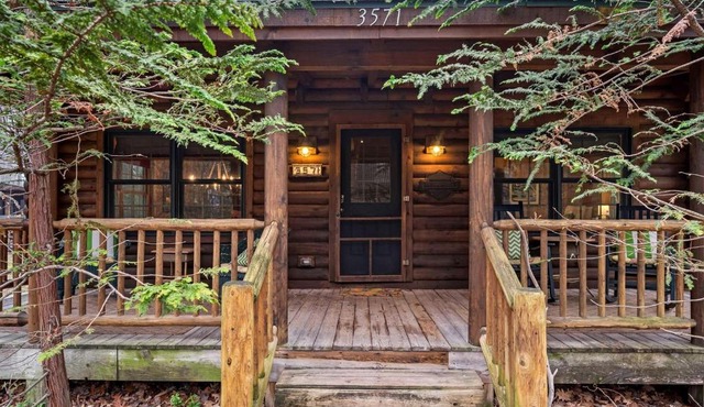Peaceful Forest Cabin with Hot Tub, Fireplace & Outdoor Lounge in Saugatuck, Michigan