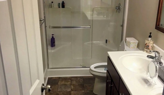 Perfect spot: 3 FULL bathrooms, 4 bedrooms