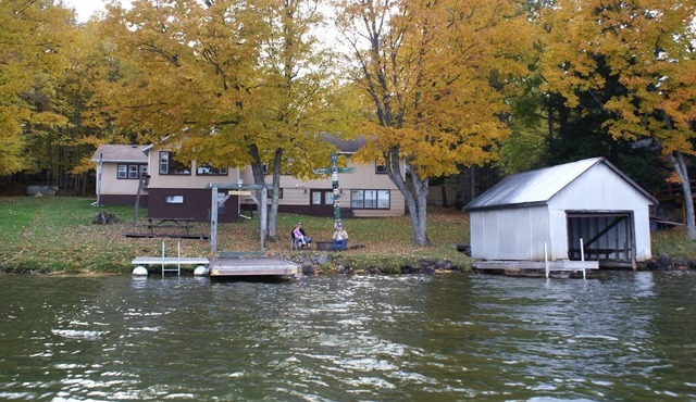 Private lakefront on the Cisco Chain in the heart of Michigan’s Upper Peninsula.