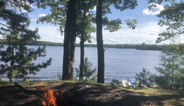 Quiet cottage with stunning peaceful lake views near Elcho and Pelican Lake WI
