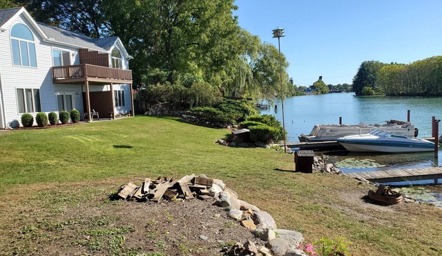 River Front, Two story duplex with boat dock