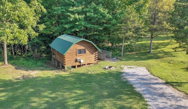 Rustic Cabin with Pool Access