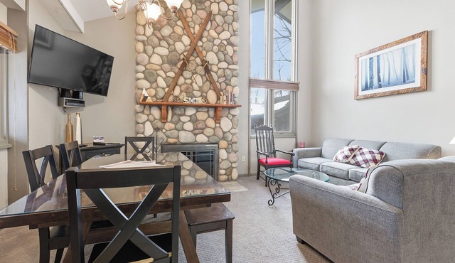 Ski in/Ski out Condo at the base of Boyne Mountain-Sleeps 12