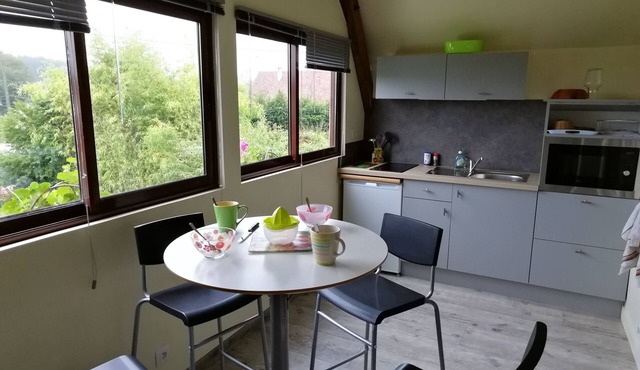 Spacious accommodation surrounded by greenery