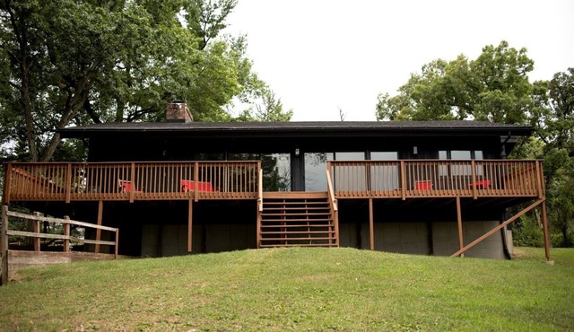 Spacious Restored Girl Scout Lodge with Modern Interior, the Perfect Base for a Family Adventure in Troy, Wisconsin