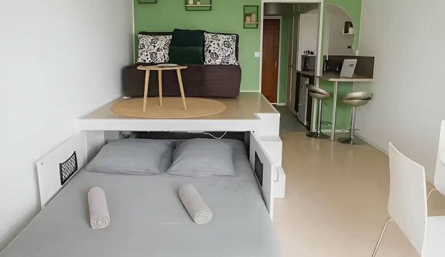 🌿 Studio Cher valley view - Résidence Le Corbusier - Châteaux 20 min away