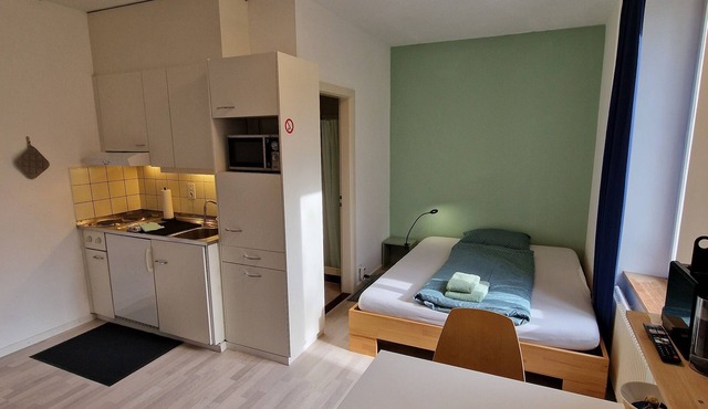 Studio with kitchen and private bathroom in Solothurn