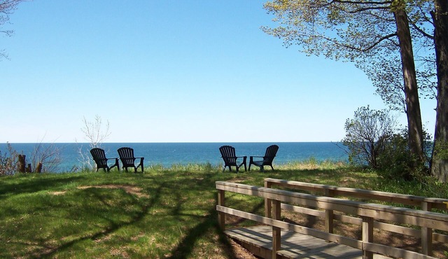 Sunset Evenings with Unbelievable View of Lake Michigan with a Private Beach