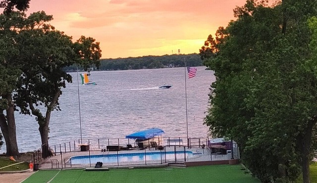The Grand View on Pistakee Lake | Pool, Pier & Stunning Panoramic Lake Views