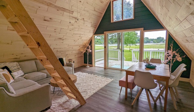 The Little Green A-Frame