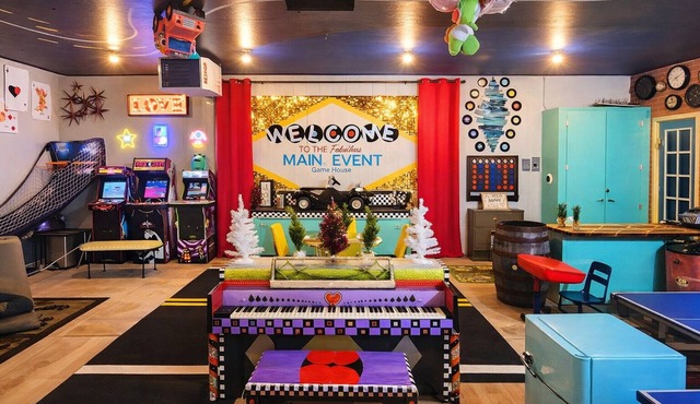 The Main Event Game House on the Huntley Square!