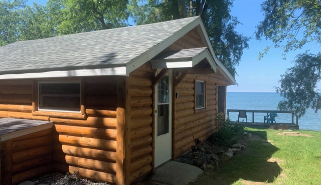 View glorious sunrises and sunsets from this cozy cabin right on Lake Huron! 🌅