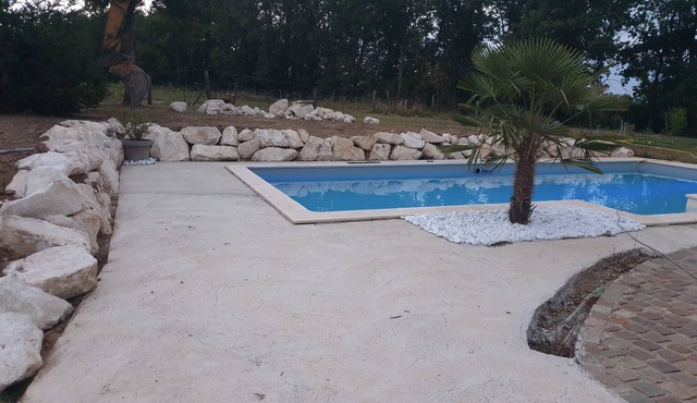 Villa with private pool and jacuzzi, lovely view