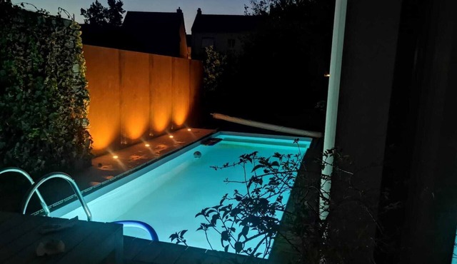 Villa14p, Nantes Centre-ville Avec Piscine et six Espaces Nuit Indépendants
