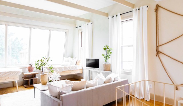 Voted best interior design property for monthly stays in Mt Adams Cincinnati