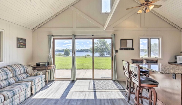Waterfront Butternut Lake Getaway w/Private Dock! in Butternut