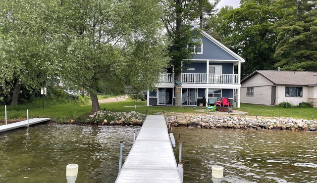 Welcoming 5 Bedroom 2 Full Bath house on East Twin Lake in charming Lewiston, MI
