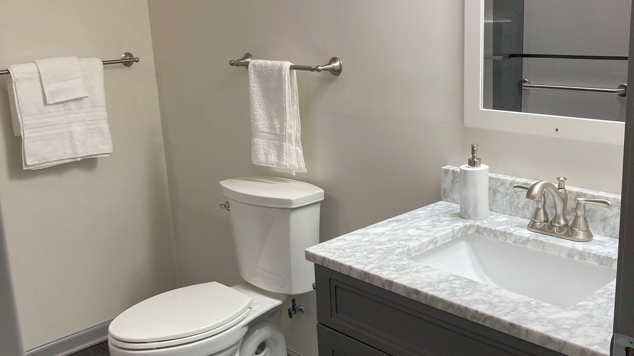Photo of Bathroom in Christmas