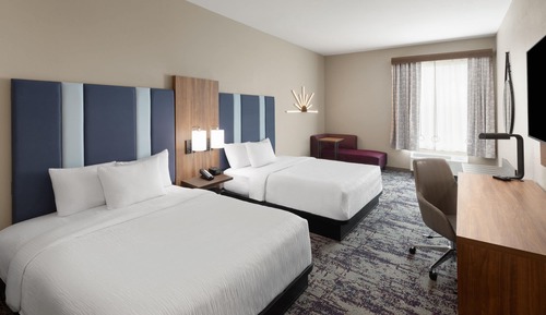 Room, 2 Queen Beds, Hearing Accessible (Mobility, Bathtub W/grab Bars)
