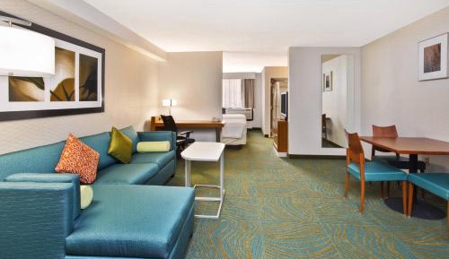 Larger Double Suite with Two Double Beds, Dining Area and Sofa Bed - Hearing Accessible
