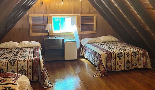 Cozy chalet in marvelous Harrietta with WiFi. On Orv and Snowmobile trails.